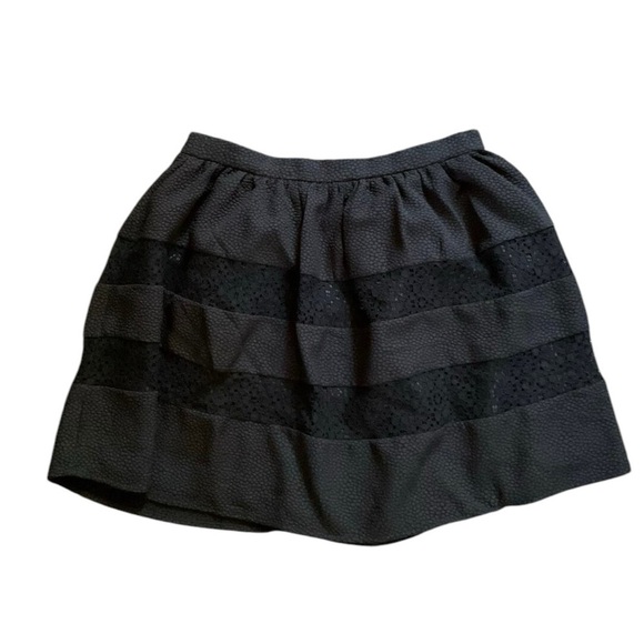 Xhilaration petite women’s size L mini skirt black party night out dressy - Picture 2 of 10